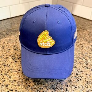 STCU Spenil Gold Glove Member BWM Global Headwear Hat Cap Snapback Blue